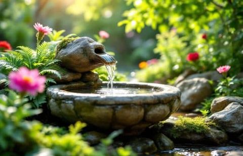Comment une touche d’eau transforme votre jardin en havre frais et relaxant cet été