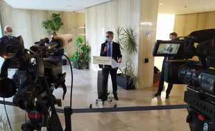 Le préfet des Alpes-Maritimes a tenu une conférence de presse ce vendredi matin