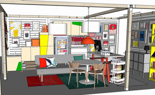 Exemple de module de pièce IKEA