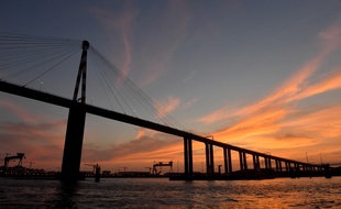 Le pont de Saint-Nazaire.