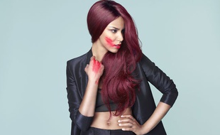 La chanteuse Shy'm