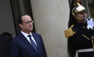 François Hollande à l'Elysée le 2 décembre 2014