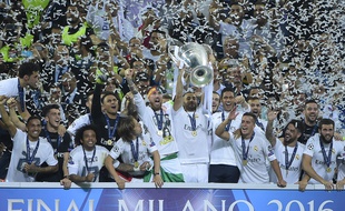 Le Real Madrid, tenant du titre de la Ligue des champions