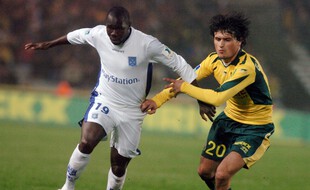Karim El Mourabet face à l'Auxerrois Moussa N'Diaye en 2007.