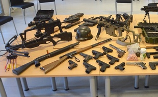 Un arsenal d'armes a été saisi à Saint-Sébastien près de Nantes