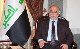 Le Premier ministre irakien Haïdar al-Abadi le 21 août 2014 à Bagdad