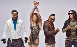 Will. i. am, Fergie, Apl.de.ap et Taboo de l'ancien groupe The Black Eyed Peas