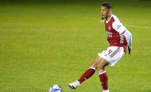William Saliba en novembre 2020 sous les couleurs d'Arsenal