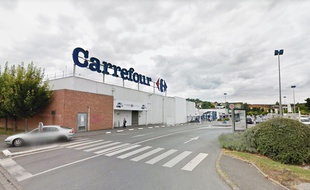 L'hypermarché Carrefour de Château-Thierry.