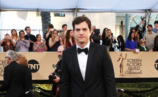 L'acteur Ashton Kutcher aux 23e Screen Actors Guild Awards