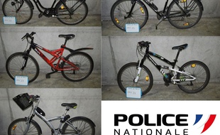 La police nantaise publie les photos des vélos retrouvés dimanche 14 février 2021