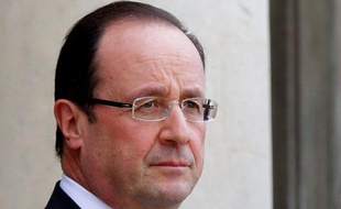 François Hollande, le 30 janvier 2013, au palais de l'Elysée, à Paris.