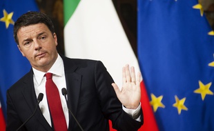 Le chef du gouvernement italien Matteo Renzi, le 28 novembre 2016 à Rome
