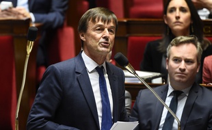 Nicolas Hulot à l'Assemblée nationale le 10 octobre 2017.