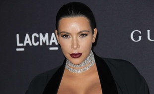 Kim Kardashian en novembre 2015 à Los Angeles.