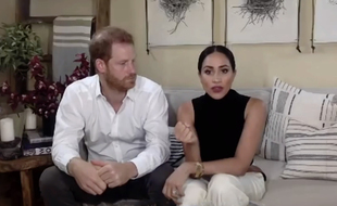 La duchesse de Sussex Meghan Markle et son mari, le prince Harry