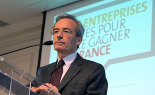 Frédéric Saint-Geours, candidat à la présidence du Medef et patron de la fédération patronale de la métallurgie UIMM, a souhaité lundi la mise en place d'un nouveau gouvernement, "une équipe resserrée", mieux à même, selon lui, de mener le pays en temps de crise.