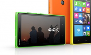 Le Nokia X2, de Microsoft, tourne sous une version modifiée d'Android.