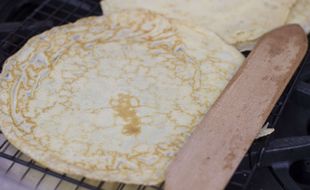 Illustration: Une crèpe.
