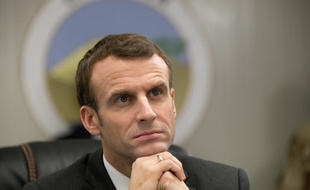 Emmanuel Macron au Tchad.