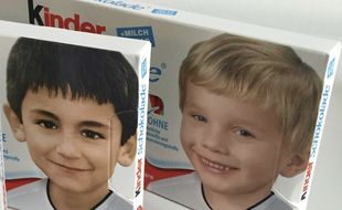 Des barres chocolatées Kinder.
