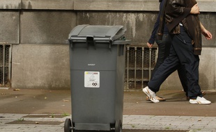 Illustration d'un container à poubelles.
