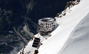 Le refuge du Goûter, en juillet 2013.