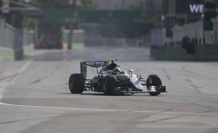 Nico Rosberg au Grand Prix d'Europe le 19 juin 2016.