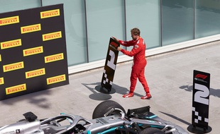 Sebastian Vettel, après le GP du Canada.