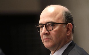 Le ministre de l'Economie, Pierre Moscovici, le 4 avril 2013, à Strasbourg.