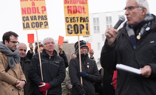 Manifestation contre les expulsions des habitants historiques de Notre-Dame-des-Landes, le 10 décembre 2015. S.Salom-Gomi