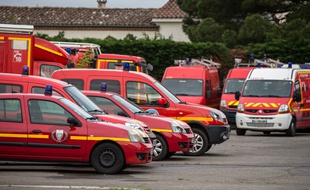 Des véhicules de pompiers (illustration).