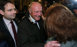 Alain Rousset est arrivé en tête dans la grande région ALPC. / AFP / NICOLAS TUCAT