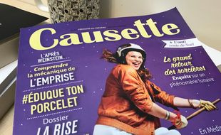 Une couverture du mensuel féminin «Causette».