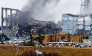 La centrale de Fukushima, lundi.