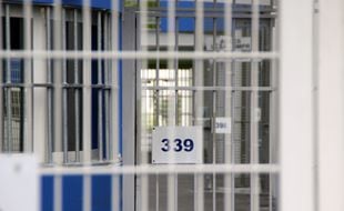 L'intérieur de la prison de Rennes-Vezin, ouverte en 2017 et qui abrite environ 800 détenus