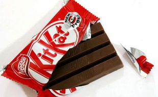 Kit Kat, la barre chocolatée de Nestlée, est la troisième la plus consommée en France