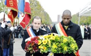 Au cimetière de Montreuil, hier.
