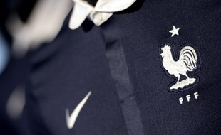 Le maillot de l'équipe de France de foot pour la Coupe du monde au Brésil