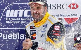 Yvan Muller, le 22 mars dernier, lors de la manche mexicaine du WTCC.