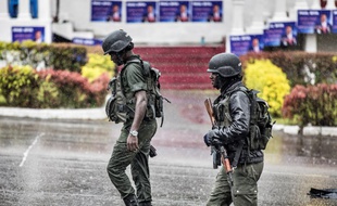 Des soldats assurent la sécurité au Cameroun (image d'illustration).