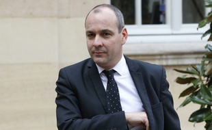 Le secrétaire général de la CFDT Laurent Berger le 14 mars 2016 à Matignon