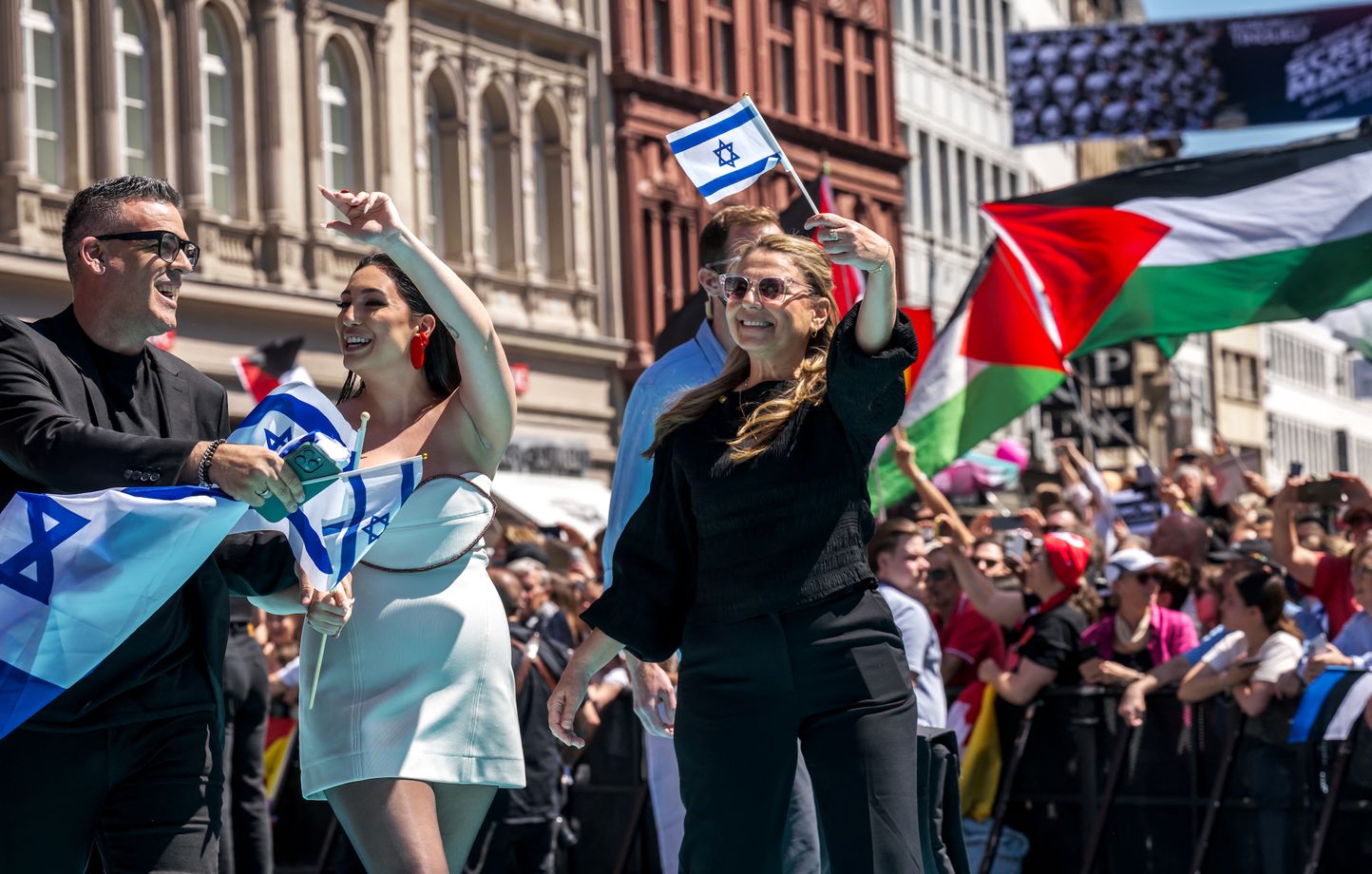 Eurovision 2025 : Des manifestants pro-Palestine mobilisés pour la cérémonie d’ouverture