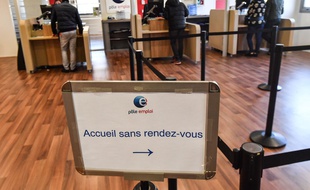 Une agence Pôle Emploi.