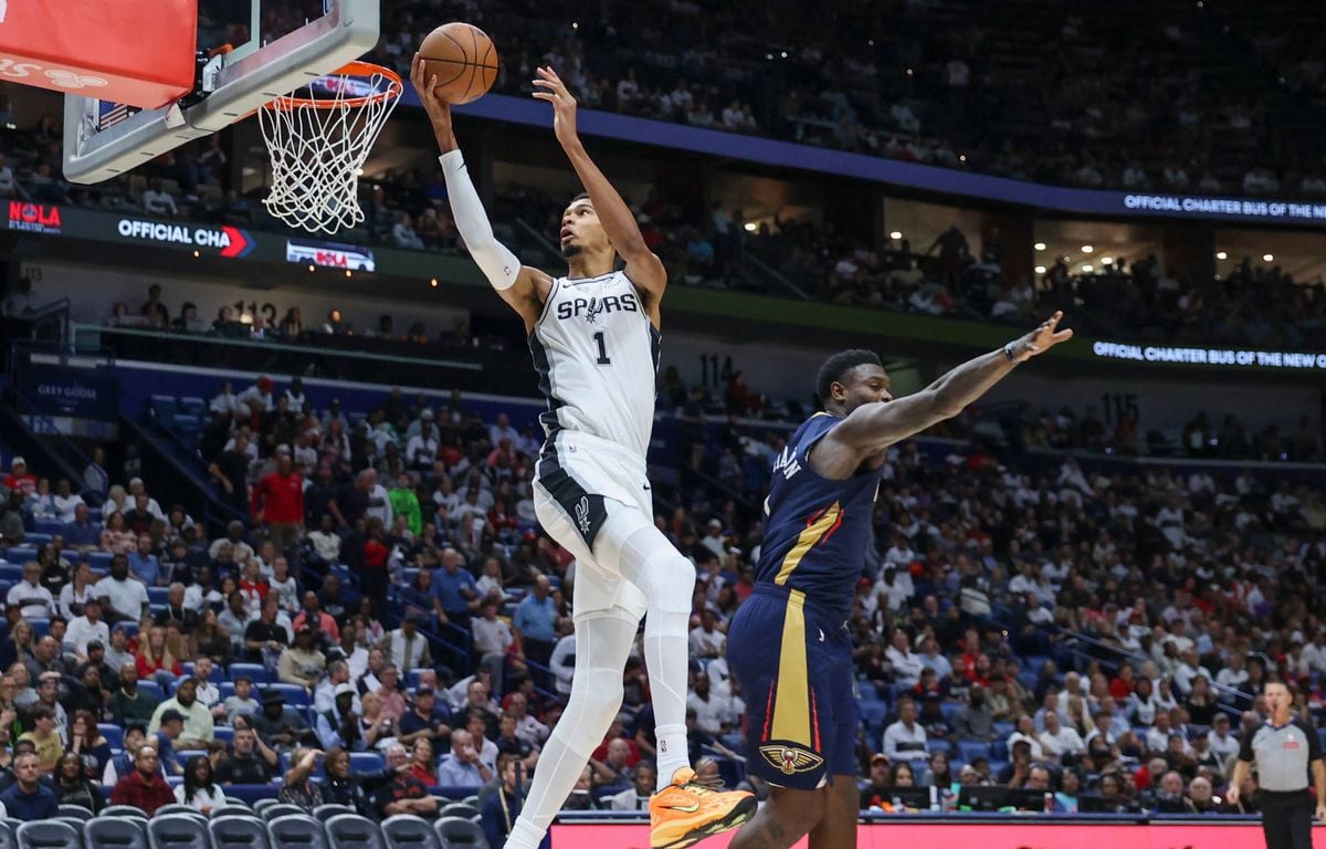NBA : Les images du nouveau carton de Victor Wembanyama, pas loin d'un triple-double de glouton