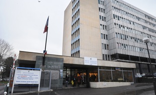 L'hôpital de la Pitié-Salpêtrière à Paris, le 12 janvier 2009.