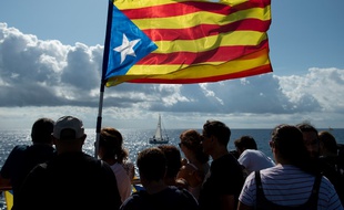 Image d'illustration du drapeau catalan.