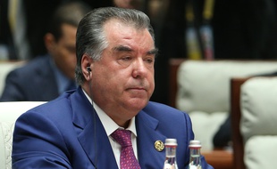 Le président du Tadjikistan Emomali Rakhmon