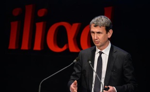 Le directeur général d'Iliad Maxime Lombardini, le 10 mars 2016 à Paris