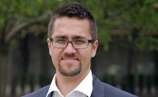 Le député PS Alexis Bachelay, l'un des principaux promoteurs de la Métropole du Grand Paris, le 7 juillet 2014.